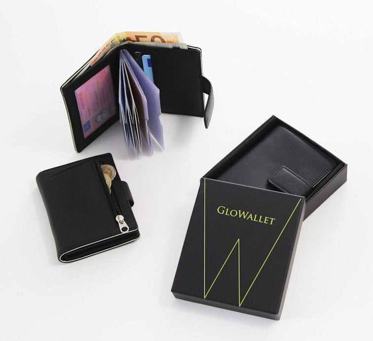 Glow wallet glow in the dark - Leather Concept